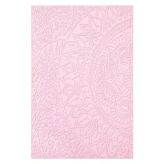   SIZZIX 3D domborító mappa 665597, Half Mandala / Sizzix 3-D Impresslits Embossing Folder (1 csomag)