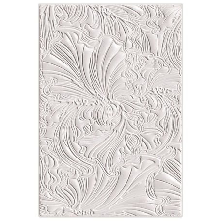 SIZZIX 3D domborító mappa 665598, Abstract Flowers / Sizzix 3-D Impresslits Embossing Folder (1 csomag)