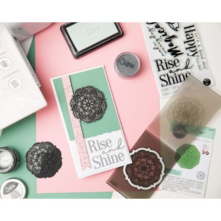 SIZZIX 3D domborító mappa 665789, Adornment / Sizzix 3-D Impresslits Embossing Folder (1 csomag)