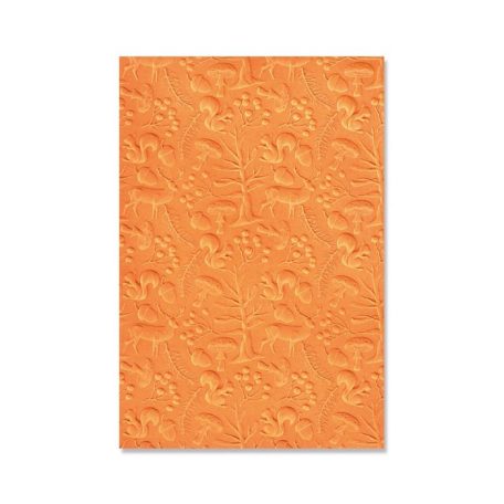 SIZZIX 3D domborító mappa 666039, Winter Woodland / Sizzix 3-D Impresslits Embossing Folder (1 csomag)