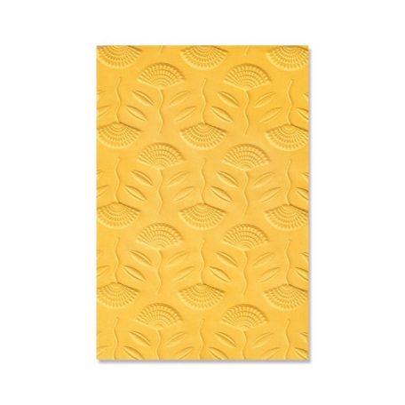SIZZIX 3D domborító mappa 666040, Quirky Florals / Sizzix 3-D Impresslits Embossing Folder (1 csomag)