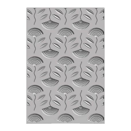 SIZZIX 3D domborító mappa 666040, Quirky Florals / Sizzix 3-D Impresslits Embossing Folder (1 csomag)