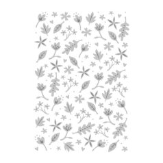   SIZZIX 3D domborító mappa 666034, Drifting Leaves / Sizzix 3-D Impresslits Embossing Folder (1 csomag)