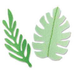 SIZZIX vágósablon 666028 - Doodle Leaves - Bigz Die (1 db)