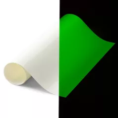   Cricut Vasalható fólia - Sötétben világító 30 cm x60 cm - Glow in the Dark - Iron-On (1 ív)