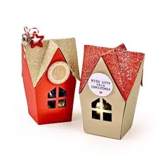   SIZZIX vágósablon 659195, Box, House / Sizzix Movers & Shapers L Die (1 db)