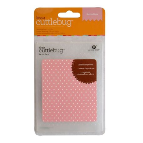 Domborító mappa , Swiss Dots / Cuttlebug Embossing Folder (1 db)