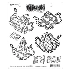   Gumibélyegző , Everything Stops for Tea / Dylusions cling stamp (1 db)