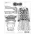Gumibélyegző , The Ties The Limit! / Dylusions cling stamp (1 db)