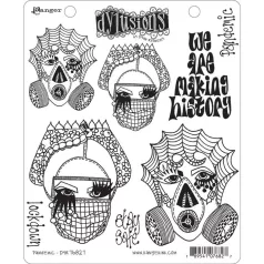 Gumibélyegző , Pandemic / Dylusions cling stamp (1 db)