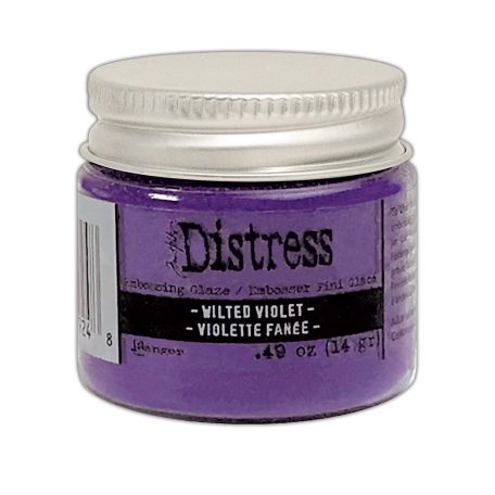 Ranger Distress embossing glaze - Wilted violet - Fényes átlátszó domborítópor - Tim Holtz (1 db)