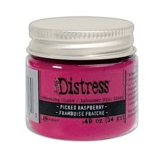   Ranger Distress embossing glaze - Picked raspberry - Fényes átlátszó domborítópor - Tim Holtz (1 db)
