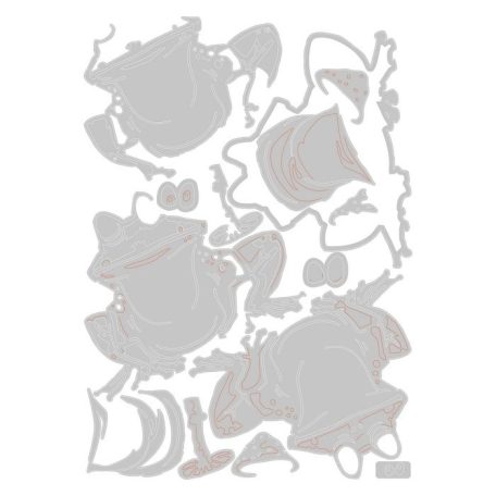 Vágósablon 665997, Myron Colorize Tim Holtz/ Sizzix Thinlits Die Set (1 csomag)