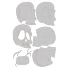 Vágósablon 666001, Spencer Colorize Tim Holtz/ Sizzix Thinlits Die Set (1 csomag)