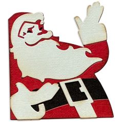   Vágósablon 666071, Retro Santa Tim Holtz/ Sizzix Thinlits Die Set (1 csomag)