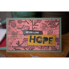   Vágósablon 666070, Pine Patterns Tim Holtz/ Sizzix Thinlits Die Set (1 csomag)