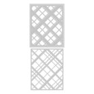 Vágósablon 666068, Layered Plaid Tim Holtz/ Sizzix Thinlits Die Set (1 csomag)