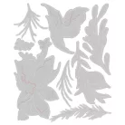 Vágósablon 666067, Holiday Brushstroke #3 Tim Holtz/ Sizzix Thinlits Die Set (1 csomag)