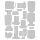 Vágósablon 666066, Harvey Colorize Tim Holtz/ Sizzix Thinlits Die Set (1 csomag)