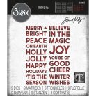 Vágósablon 666062, Bold Text Christmas Tim Holtz/ Sizzix Thinlits Die Set (1 csomag)