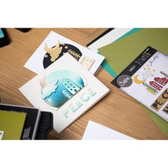   Vágósablon 666064, Christmas Cutouts Tim Holtz/ Sizzix Thinlits Die Set (1 csomag)