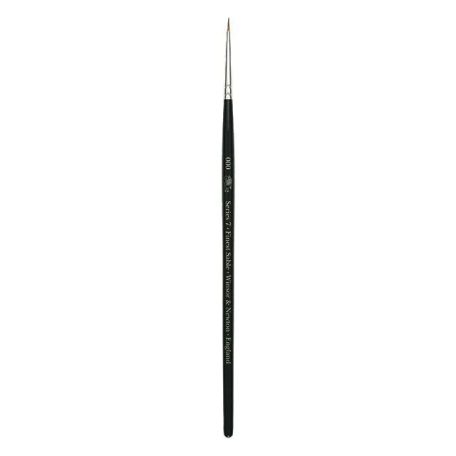 Ecset akvarellhez Size 000, Sable Pointed Round Brush Series 7 Kolinsky/ Winsor & Newton Watercolour Brush (1 db)