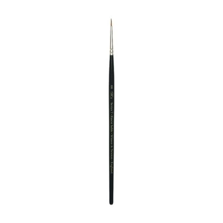 Ecset akvarellhez Size 00, Sable Pointed Round Brush Series 7 Kolinsky/ Winsor & Newton Watercolour Brush (1 db)