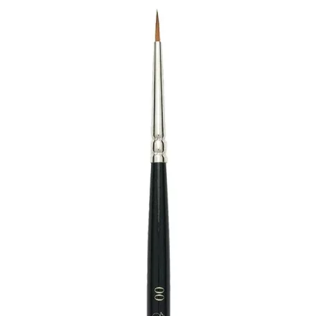 Ecset akvarellhez Size 00, Sable Pointed Round Brush Series 7 Kolinsky/ Winsor & Newton Watercolour Brush (1 db)