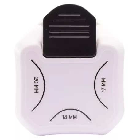 Saroklyukasztó 14/17/20mm, 3-in-1 Ticket corner Punch/ PF Craft punch (1 db)