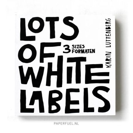 Címke papírtömb , 300g White/ PF Labels / Gifttag Block (135 címke)