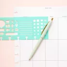 American Crafts Day-to-Day Planner Discs Stencil Icons (1 db)