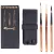 Összecsukható utazó ecset , Le Voyager Black Wallet Set / Raphaël Le Voyageur Travel Brush (1 csomag)