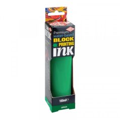   Lino festék / Linóleum tinta 100 ml, GREEN / Essdee Premium Quality Block Printing Ink (1 db)