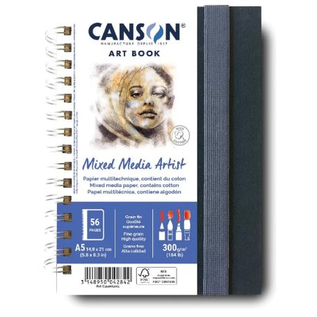 Mixed Media Art Book , Mixed Media Artist / CANSON ART BOOK (1 db)