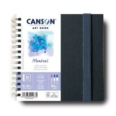   Akvarell könyv 20x20 cm / 300g, Montval / CANSON ART BOOK (1 db)