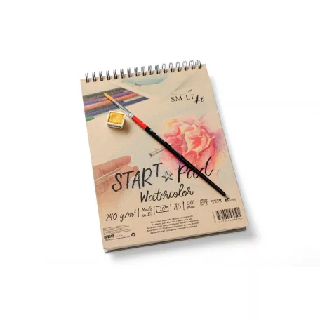 Akvarelltömb A5 / 240g, Watercolor / SMLT Start Pad (1 db)