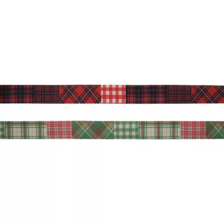 Díszítőelem, Linen Tape Patchwork Christmas / Idea-ology Tim Holtz Christmas (1 csomag)