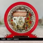 Díszítőelem, Tinsel Silver Christmas / Idea-ology Tim Holtz Christmas (1 csomag)