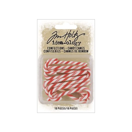 Díszítőelem, Confections Candy Canes Christmas / Idea-ology Tim Holtz Christmas (1 csomag)