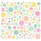 Kivágatok , Flower Bits Lights/ Simple Stories Color Vibe (1 csomag)