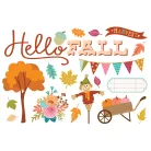 Kivágatok , Simple Pages Pieces / Simple Stories Harvest Market (1 csomag)