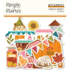   Kivágatok , Bits & Pieces / Simple Stories Harvest Market (1 csomag)