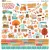 Matrica 12" (30 cm), Cardstock Stickers / Simple Stories Harvest Market (1 ív)