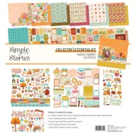   Papírkészlet 12" (30 cm), Collector's Essential Kit / Simple Stories Harvest Market (1 csomag)