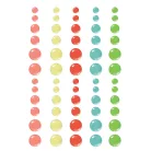 Díszítőelem , Enamel Dots / Simple Stories Life Captured (1 ív)