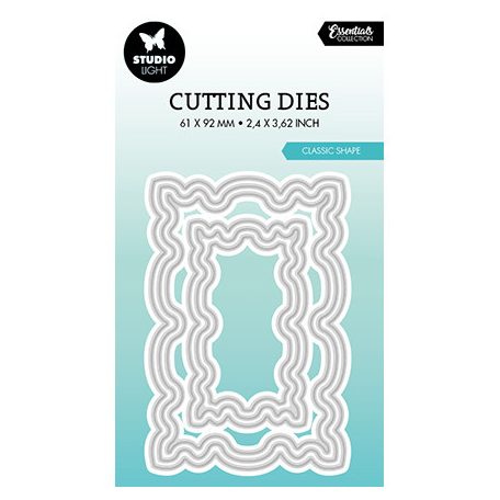Vágósablon , Classic nested shape Essentials nr.442 / SL Cutting Die (1 csomag)
