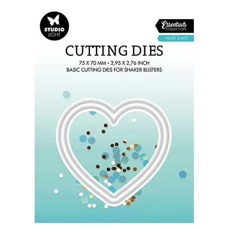 Szív vágósablon Hart shape SL Cutting Die (1 csomag)