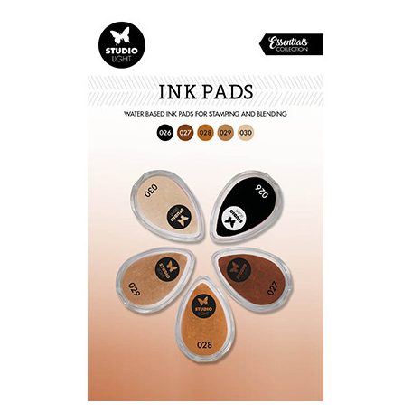 Tintapárna készlet , Brown Essential Tools nr.06 / SL SL Ink Pads (5 db)