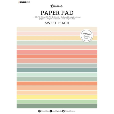 Papírkészlet A4, Sweet peach Essentials nr.68 / SL Paper Pad (36 lap)
