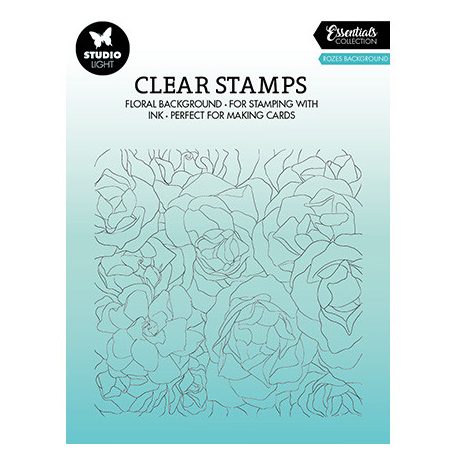 Szilikonbélyegző , Rozes background Essentials nr.322 / SL Clear Stamps (1 csomag)